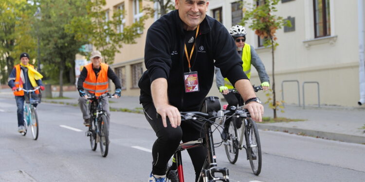 17.09.2022. Kielce. 10. Pielgrzymka Rowerowa na Święty Krzyż / Fot. Wiktor Taszłow - Radio Kielce