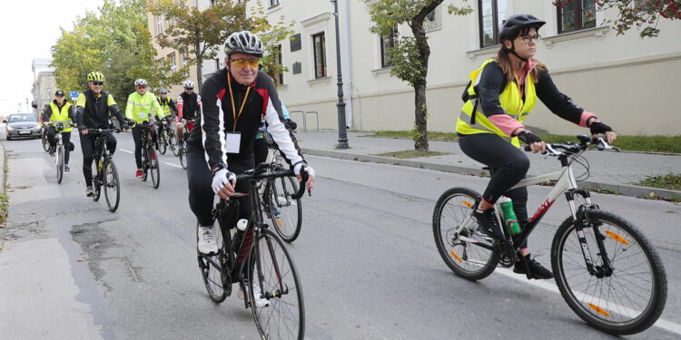 17.09.2022. Kielce. 10. Pielgrzymka Rowerowa na Święty Krzyż / Fot. Wiktor Taszłow - Radio Kielce