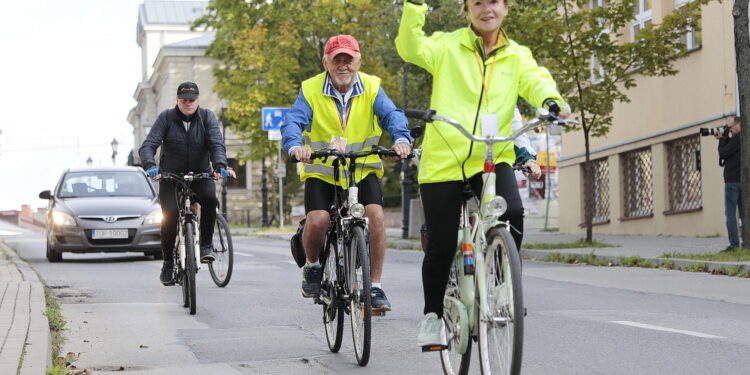 17.09.2022. Kielce. 10. Pielgrzymka Rowerowa na Święty Krzyż / Fot. Wiktor Taszłow - Radio Kielce