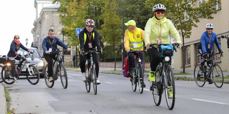 17.09.2022. Kielce. 10. Pielgrzymka Rowerowa na Święty Krzyż / Fot. Wiktor Taszłow - Radio Kielce