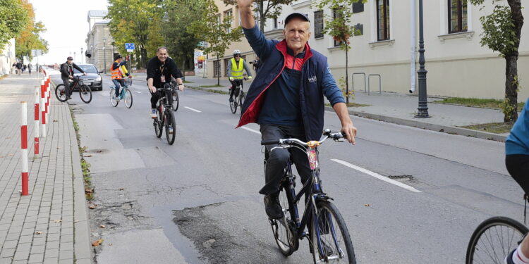 17.09.2022. Kielce. 10. Pielgrzymka Rowerowa na Święty Krzyż / Fot. Wiktor Taszłow - Radio Kielce