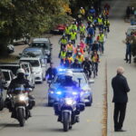 17.09.2022. Święty Krzyż. 10. Pielgrzymka Rowerowa z Kielc na Święty Krzyż. / Fot. Wiktor Taszłow - Radio Kielce