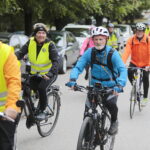 17.09.2022. Święty Krzyż. 10. Pielgrzymka Rowerowa z Kielc na Święty Krzyż. / Fot. Wiktor Taszłow - Radio Kielce