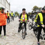 17.09.2022. Święty Krzyż. 10. Pielgrzymka Rowerowa z Kielc na Święty Krzyż. / Fot. Wiktor Taszłow - Radio Kielce