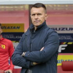 Na zdjęciu: Leszek Ojrzyński - trener Korony / Fot. Wiktor Taszłow – Radio Kielce