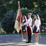 01.09.2022. Kielce. Inauguracja nowego roku szkolnego w Szkole Podstawowej nr 13. Na zdjęciu: Stanisław Janusiński - dyrektor SP 13 w Kielcach / Fot. Wiktor Taszłow - Radio Kielce