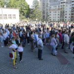 01.09.2022. Kielce. Inauguracja nowego roku szkolnego w Szkole Podstawowej nr 13 / Fot. Wiktor Taszłow - Radio Kielce