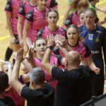 18.09.2022. Kielce. Mecz I ligi piłkarek ręcznych Suzuki Korona – Marcovia / Fot. Wiktor Taszłow – Radio Kielce