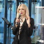 02.09.2022. Kielce. Otwarcie II Herling-Grudziński Festiwal i nadanie imienia Jerzego Pilcha Miejskiej Bibliotece Publicznej. Na zdjęciu: Kinga Strzelecka-Pilch