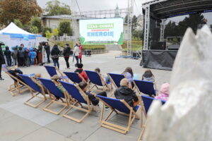 19.09.2022. Kielce. Plac Artystów. Spotkanie „Eko Kino” / Fot. Wiktor Taszłow - Radio Kielce