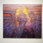 Kielce. BWA. Wystawa prac Tadeusza Króla „Krajobraz elementy i struktury” / Fot. Wiktor Taszłow - Radio Kielce