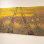 Kielce. BWA. Wystawa prac Tadeusza Króla „Krajobraz elementy i struktury” / Fot. Wiktor Taszłow - Radio Kielce