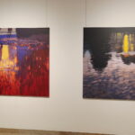 Kielce. BWA. Wystawa prac Tadeusza Króla „Krajobraz elementy i struktury” / Fot. Wiktor Taszłow - Radio Kielce