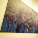 Kielce. BWA. Wystawa prac Tadeusza Króla „Krajobraz elementy i struktury” / Fot. Wiktor Taszłow - Radio Kielce