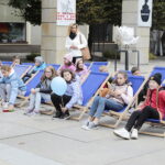 19.09.2022. Kielce. Plac Artystów. Spotkanie „Eko Kino”/ Fot. Wiktor Taszłow - Radio Kielce