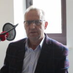 19.09.2022. Kielce. Studio Polityczne Radia Kielce. Na zdjęciu: Krzysztof Sławiński - PO KO / Fot. Wiktor Taszłow - Radio Kielce