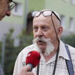 03.09.2022. Kielce. Festyn profilaktyczny Świętokrzyskigo Klubu Abstynenta „Raj”. Na zdjęciu: Krzysztof Kutnowski - prezes Świętokrzyskiego Klubu Abstynentów „Raj” / Fot. Wiktor Taszłow - Radio Kielce