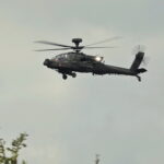 Kielce. 30. Międzynarodowy Salonu Przemysłu Obronnego w Kielcach. Śmigłowiec szturmowy Boeing AH-64 Apache / Fot. Wiktor Taszłow - Radio Kielce