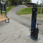 22.09.2022. Kielce. Oddanie do użytku Pumptracka / Fot. Wiktor Taszłow – Radio Kielce