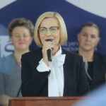 23.09.2022. Kielce. Rozpoczęcie działalności stowarzyszenia Inicjatywa Świętokrzyska. Na zdjęciu: Renata Janik - założycielka stowarzyszenia / Fot. Wiktor Taszłow - Radio Kielce