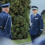 23.09.2022. Kielce. Uroczystość odsłonięcia tablicy upamiętniającej policjantów. Na zdjęciu: nadinsp. Jarosław Kaleta - Komendant Wojewódzki Policji w Kielcach / Fot. Wiktor Taszłow - Radio Kielce