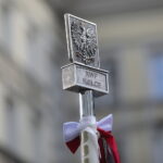 23.09.2022. Kielce. Uroczystość odsłonięcia tablicy upamiętniającej policjantów / Fot. Wiktor Taszłow - Radio Kielce