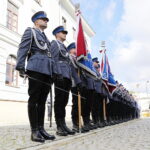 23.09.2022. Kielce. Uroczystość odsłonięcia tablicy upamiętniającej policjantów / Fot. Wiktor Taszłow - Radio Kielce