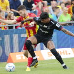 04.09.2022. Kielce. Mecz Korona Kielce - Pogoń Szczecin / fot. Wiktor Taszłow - Radio Kielce