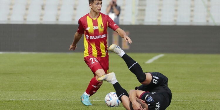 04.09.2022. Kielce. Mecz Korona Kielce - Pogoń Szczecin / fot. Wiktor Taszłow - Radio Kielce