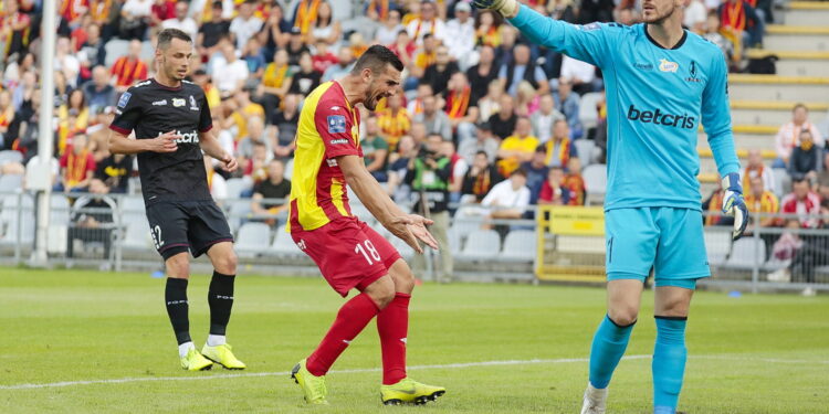 04.09.2022. Kielce. Mecz Korona Kielce - Pogoń Szczecin / fot. Wiktor Taszłow - Radio Kielce