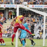 Kielce. Mecz Korona Kielce - Pogoń Szczecin. Na zdjęciu: Bartosz Śpiączka / fot. Wiktor Taszłow - Radio Kielce