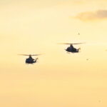 Kielce. Bell AH-1Z Viper i Bell UH-1Y Venom na terenie Targów Kielce / Fot. Wiktor Taszłow - Radio Kielce