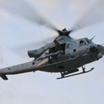 Kielce. Bell AH-1Z Viper i Bell UH-1Y Venom na terenie Targów Kielce / Fot. Wiktor Taszłow - Radio Kielce