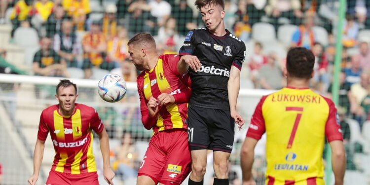 04.09.2022. Kielce. Mecz Korona Kielce - Pogoń Szczecin / fot. Wiktor Taszłow - Radio Kielce