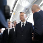 05.09.2022. Kielce. Prezydent Andrzej Duda i minister obrony narodowej Mariusz Błaszczak wizytują 30. Międzynarodowy Salon Przemysłu Obronnego / Fot. Wiktor Taszłow - Radio Kielce