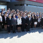 05.09.2022. Kielce. Prezydent Andrzej Duda i minister obrony narodowej Mariusz Błaszczak wizytują 30. Międzynarodowy Salon Przemysłu Obronnego / Fot. Wiktor Taszłow - Radio Kielce