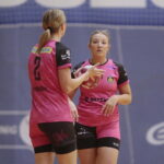 24.09.2022. Kielce. Mecz 2. kolejki grupy C I ligi piłkarek ręcznych Suzuki Korona Handball – SMS ZPRP I Płock / Fot. Wiktor Taszłow – Radio Kielce