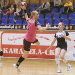 24.09.2022. Kielce. Mecz 2. kolejki grupy C I ligi piłkarek ręcznych Suzuki Korona Handball – SMS ZPRP I Płock / Fot. Wiktor Taszłow – Radio Kielce