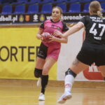 24.09.2022. Kielce. Mecz 2. kolejki grupy C I ligi piłkarek ręcznych Suzuki Korona Handball – SMS ZPRP I Płock / Fot. Wiktor Taszłow – Radio Kielce