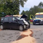 14.09.2022. Skolankowska Wola. Wypadek / Fot. KPP Opatów