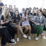 02.09.2022 Kielce. IV Liceum Ogólnokształcącym. Narodowe Czytanie / Fot. Jarosław Kubalski - Radio Kielce