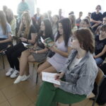 02.09.2022 Kielce. IV Liceum Ogólnokształcącym. Narodowe Czytanie / Fot. Jarosław Kubalski - Radio Kielce