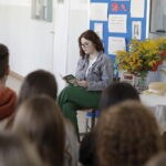 02.09.2022 Kielce. IV Liceum Ogólnokształcącym. Narodowe Czytanie / Fot. Jarosław Kubalski - Radio Kielce