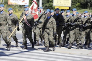 07.09.2022. Kielce. Uroczystości upamiętniające żołnierzy 4. Pułku Piechoty Legionów, którzy we wrześniu 1939 roku bronili Westerplatte / Fot. Jarosław Kubalski - Radio Kielce