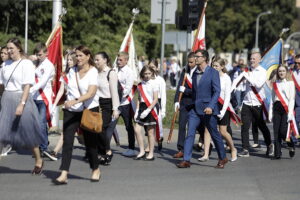 07.09.2022. Kielce. Uroczystości upamiętniające żołnierzy 4. Pułku Piechoty Legionów, którzy we wrześniu 1939 roku bronili Westerplatte / Fot. Jarosław Kubalski - Radio Kielce