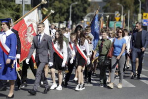 07.09.2022. Kielce. Uroczystości upamiętniające żołnierzy 4. Pułku Piechoty Legionów, którzy we wrześniu 1939 roku bronili Westerplatte / Fot. Jarosław Kubalski - Radio Kielce