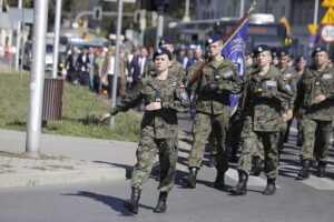 07.09.2022. Kielce. Uroczystości upamiętniające żołnierzy 4. Pułku Piechoty Legionów, którzy we wrześniu 1939 roku bronili Westerplatte / Fot. Jarosław Kubalski - Radio Kielce