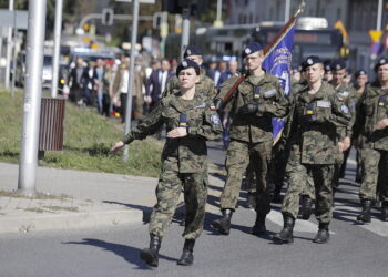07.09.2022. Kielce. Uroczystości upamiętniające żołnierzy 4. Pułku Piechoty Legionów, którzy we wrześniu 1939 roku bronili Westerplatte / Fot. Jarosław Kubalski - Radio Kielce