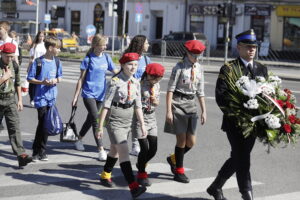 07.09.2022. Kielce. Uroczystości upamiętniające żołnierzy 4. Pułku Piechoty Legionów, którzy we wrześniu 1939 roku bronili Westerplatte / Fot. Jarosław Kubalski - Radio Kielce