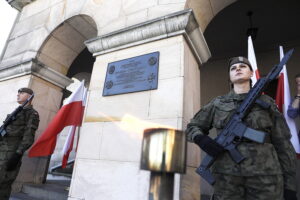 07.09.2022. Kielce. Uroczystości upamiętniające żołnierzy 4. Pułku Piechoty Legionów, którzy we wrześniu 1939 roku bronili Westerplatte / Fot. Jarosław Kubalski - Radio Kielce